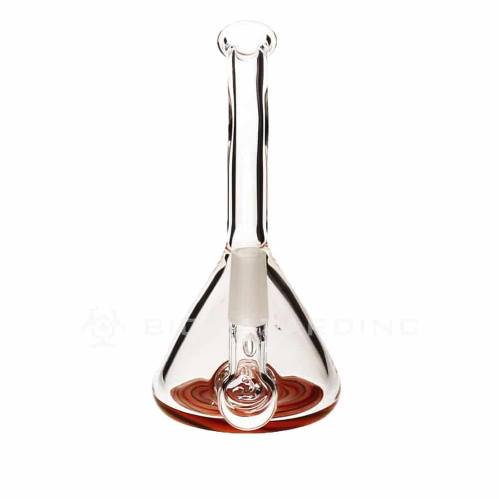 Bio Hazard 4" Reversal Beaker Mini Dab Rig 10mm - Assorted Colors / 4