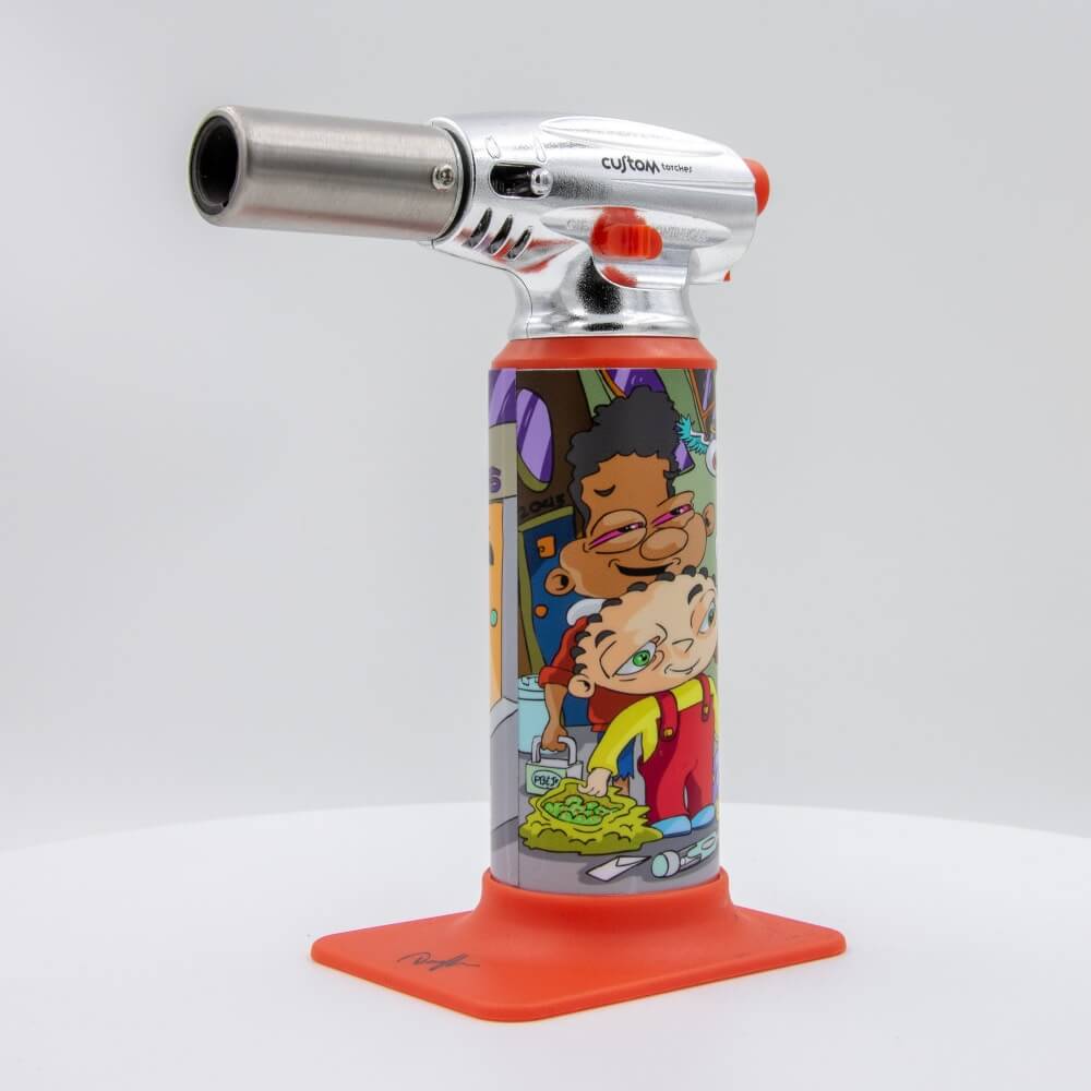 Custom Torches - Dunkees "Nice Nuggs" Butane Torch - Red
