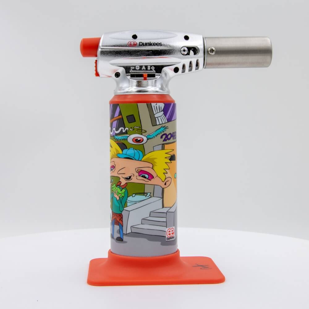 Custom Torches - Dunkees "Nice Nuggs" Butane Torch - Red / 4