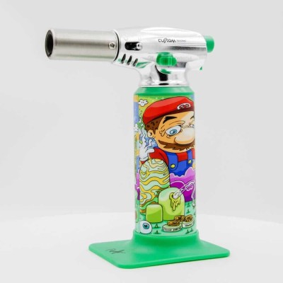 Custom Torches - Dunkees "Candy Land" Butane Torch - Green