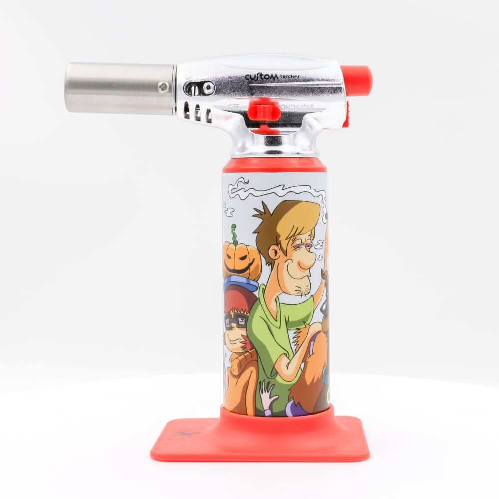 Custom Torches - Dunkees "Find Daphne" Butane Torch - Red / 2