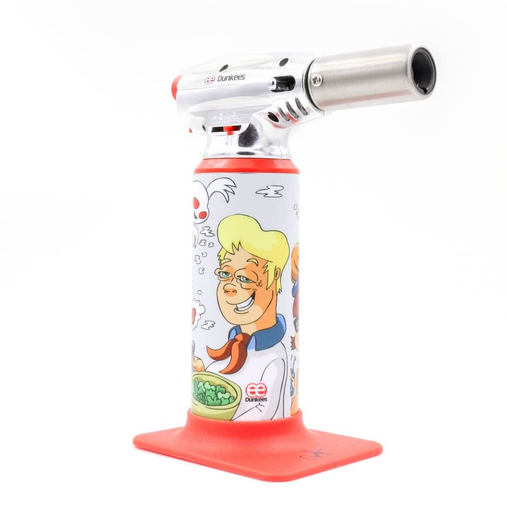 Custom Torches - Dunkees "Find Daphne" Butane Torch - Red / 3