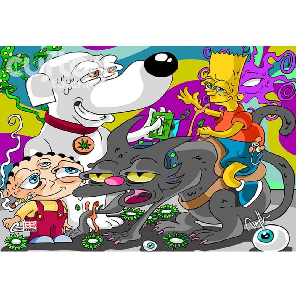 Custom Torches - Dunkees "Snowball" Butane Torch / Full Artwork