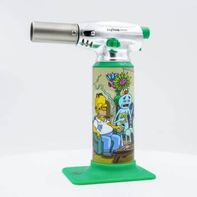 Custom Torches - Dunkees "Impossible Task" Butane Torch - Green