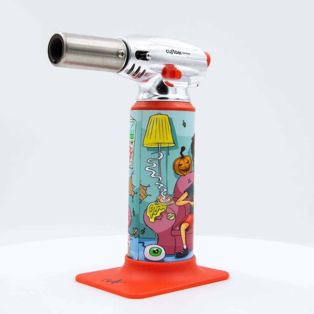 Custom Torches - Dunkees "Boob Toob" Butane Torch - Red