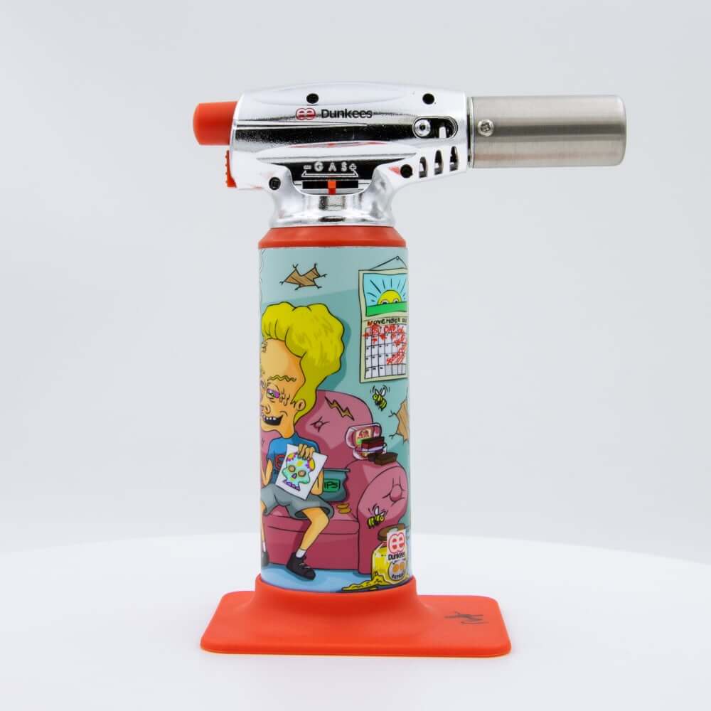 Custom Torches - Dunkees "Boob Toob" Butane Torch - Red / 4