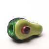 Empire Glassworks Small "Avocadope" Avocado Hand Pipe / 3