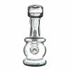 4:20 Generic Label 10mm 4" Mini Water Pipe - Black / 2