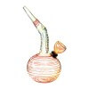 4:20 Generic Label 6" Bottom Chamber Water Pipe - Assorted Colors / 3