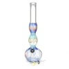 4:20 Generic Label 11" Mixed Color Double Bulge Water Pipe / 3