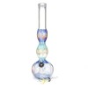 4:20 Generic Label 11" Mixed Color Double Bulge Water Pipe / 3