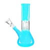 4:20 Generic Label 7.5" Percolator Variety Water Pipe 14mm - Assorted Colors / 12