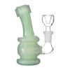 4:20 Generic Label 4" Jade Mini Water Pipe - 10mm / 3