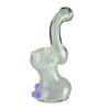 4:20 Generic Label 4.5" Glow-in-the-Dark Bubbler