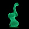 4:20 Generic Label 4.5" Glow-in-the-Dark Bubbler / 5
