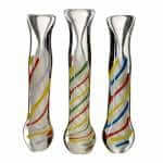 420º Below | 3.5" Glow-in-the-Dark Spiral Chillum - Assorted Colors