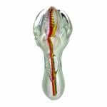 420º Below | 4.5" Rasta Line Glow-in-the-Dark Hand Pipe