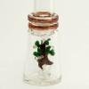 Empire Glassworks Mini Beaker "Renew the Redwood" Water Pipe - UV Reactive - 2