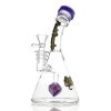 Sesh Supply 8" Hecate Water Pipe - 14mm / Periwinkle
