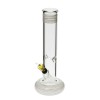 Bio Hazard 12" 50mm "Hollowfoot" Water Pipe w/ Slide - White / 2
