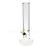 Bio Hazard 12" Hollowfoot Water Pipe w/ Slide - Clear