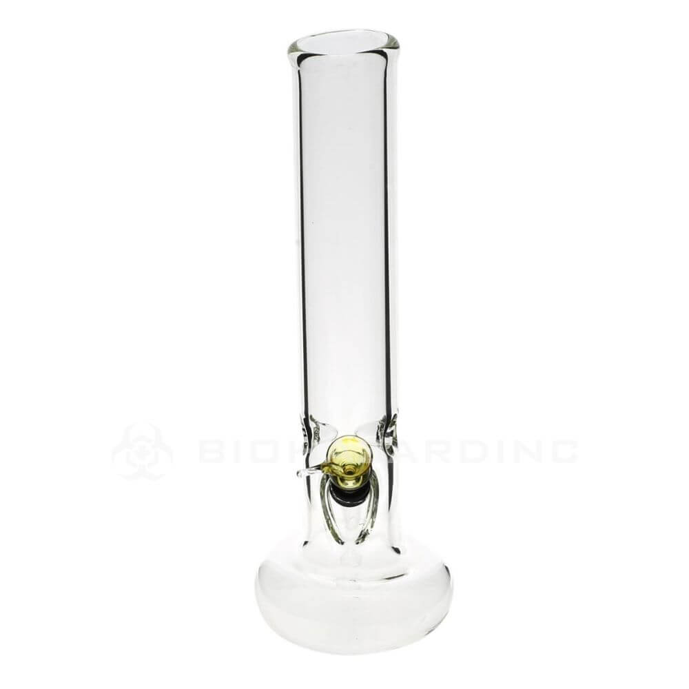 Bio Hazard 12" Hollowfoot Water Pipe w/ Slide - Clear - 2