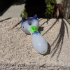 Chameleon Glass Cheshire Cat Glass Pipe - Glow in the Dark - 5