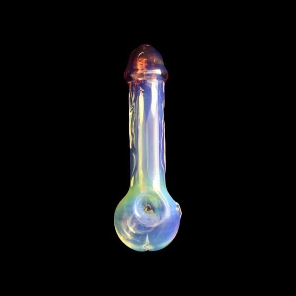 chameleon glass Mr. Johnson Penis pipe
