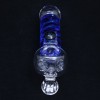 Chameleon Glass Absolute Zero Bonehead Skull Freezer Hand Pipe