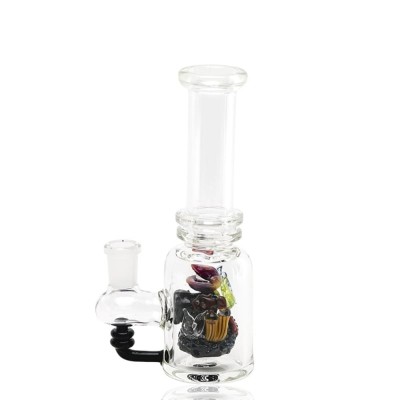 Empire Glassworks Save The Sea Mini Beaker Water Pipe - 1