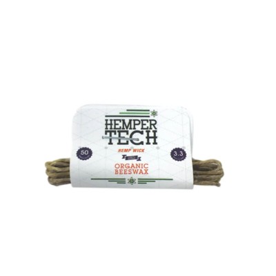 Hemper | Tech organic Beeswax Hempwick | Pure, All-Natural Smokers' Delight