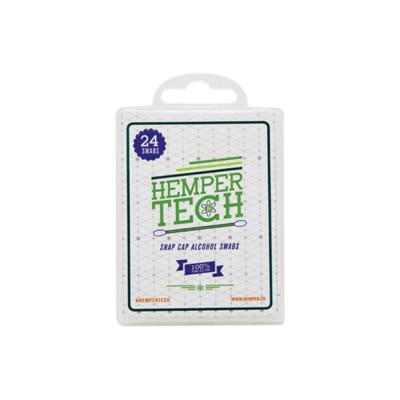 Hemper | Tech Snapcap Alcohol Swabs | Easy Cleaning for All Your Accessories!