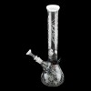 ROOR Custom Sandblasted 14" Beaker Water Pipe - Strain: White Widow - 001