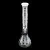 ROOR Custom Sandblasted 14" Beaker Water Pipe - Strain: White Widow - 003