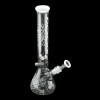 ROOR Custom Sandblasted 14" Beaker Water Pipe - Strain: White Widow - 006