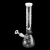 ROOR Custom Sandblasted 14" Beaker Water Pipe - Strain: White Widow - 008