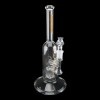 ROOR Tech 12" Fixed Stemless Barrel Bubbler - Orange - 006