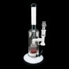 ROOR Tech 12" Fixed Stemless Bubbler - Jade & White - 005