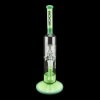 ROOR Tech 16" 2 Barrel Chamber Stemless Bubbler - Milky & Mint Color 07