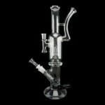 ROOR | X Eleven30 2-in-1 15" Mini Straight Tube Water Pipe & Dab Rig | Ultimate Dual Functionality for the Discerning Enthusiast