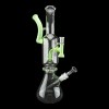 ROOR X Eleven30 2-in-1 16″ Beaker Water Pipe/Dab Rig – Mint Green - 006