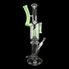 ROOR X Eleven30 2-in-1 16" Straight Tube Water Pipe & Dab Rig - Green Mint - 004