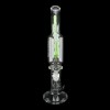 ROOR X Eleven30 2-in-1 16" Straight Tube Water Pipe & Dab Rig - Green Mint - 007