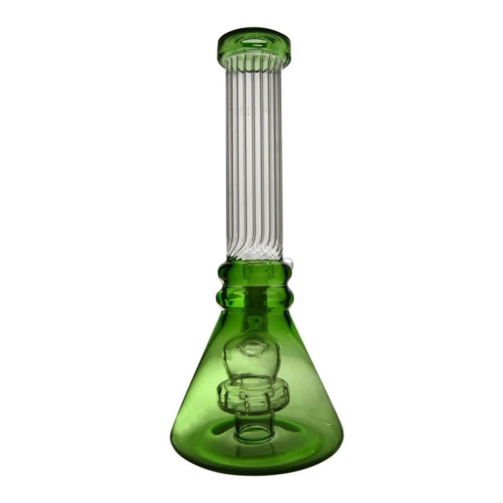 7" Showerhead Perc Beaker Water Pipe - 02