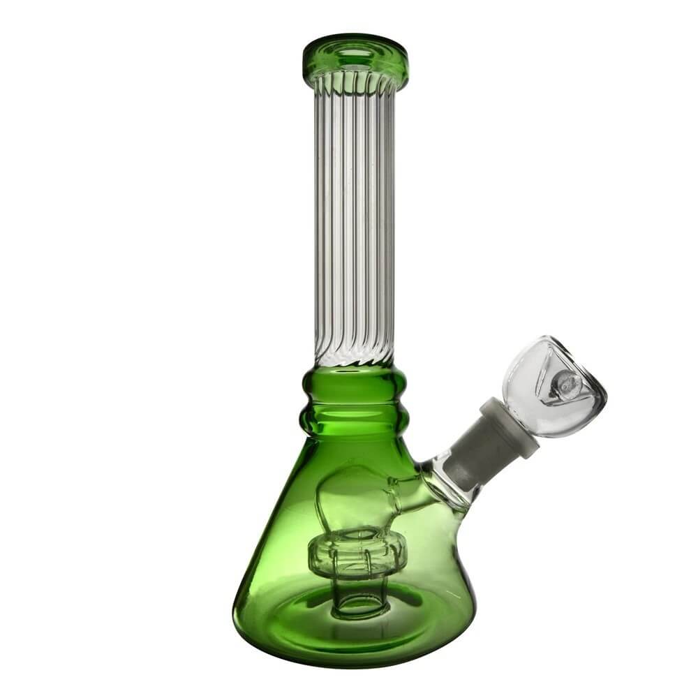 7" Showerhead Perc Beaker Water Pipe - 04