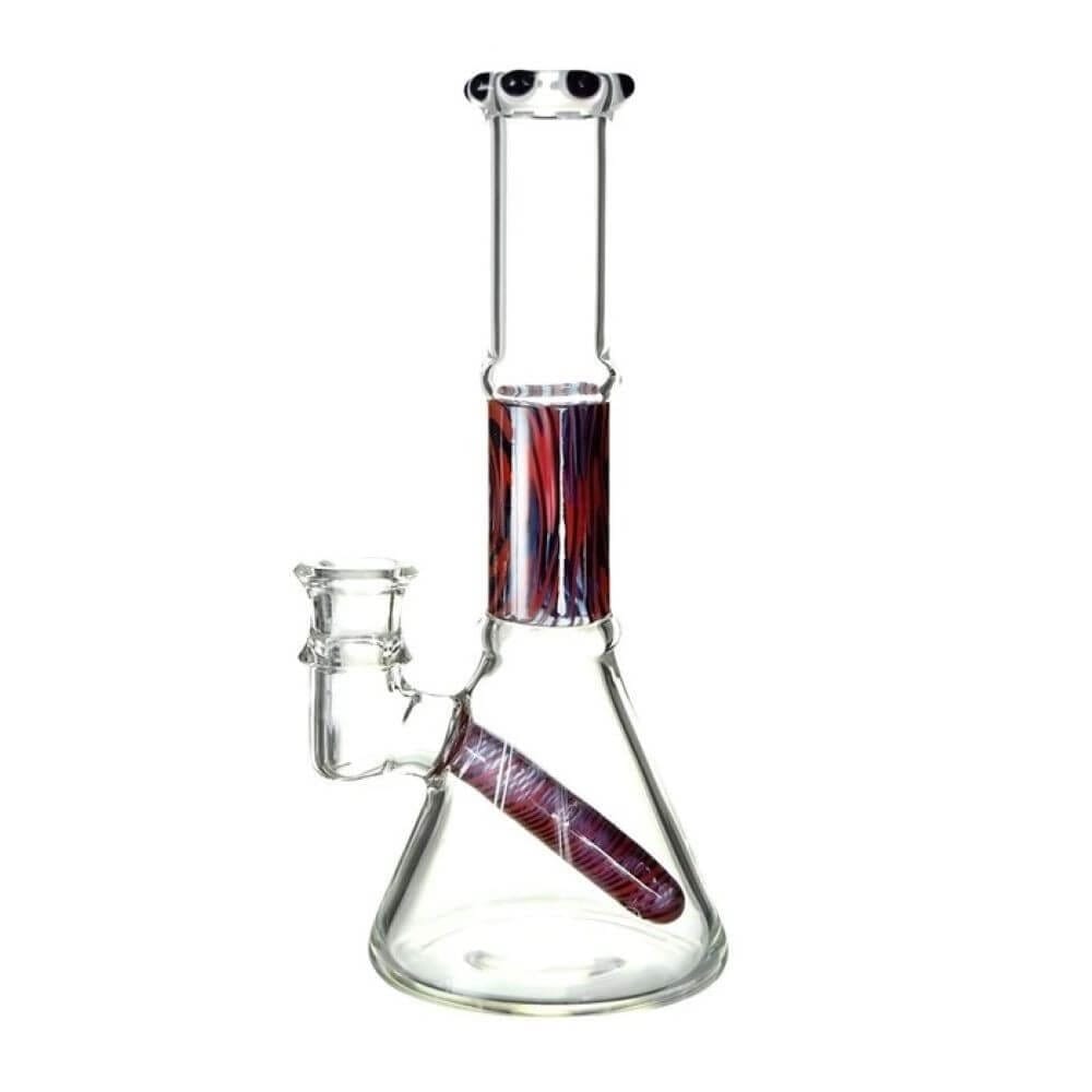 7" Black & Reversible Water Pipe - 04