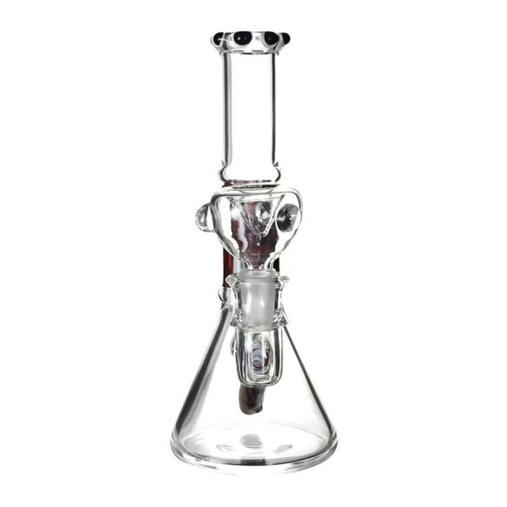 7" Black & Reversible Water Pipe - 05