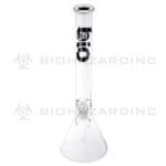 Bio Hazrard | 16" Beaker Waterpipe 45mm x 5mm - Black