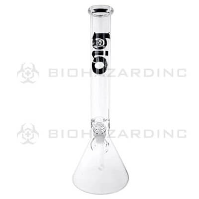 Bio Hazard 16" Beaker Waterpipe 45mm x 5mm - Black