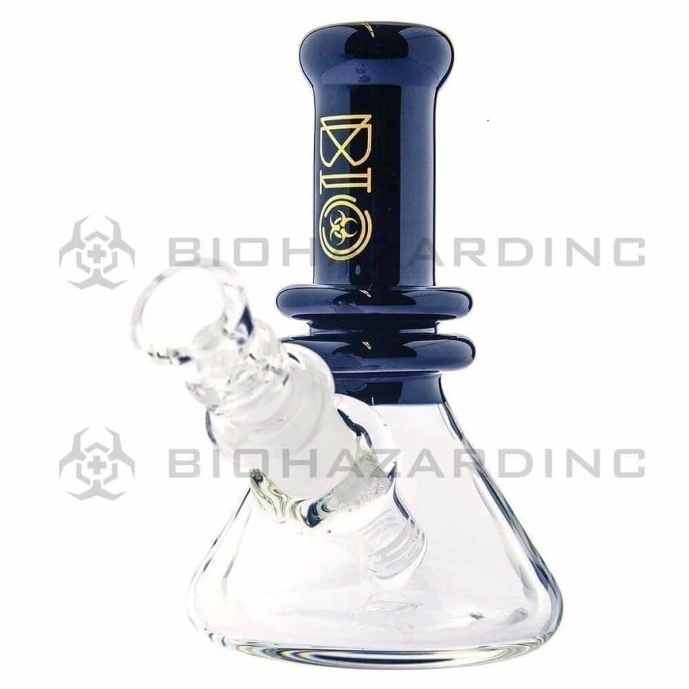Bio Hazard 5-6" Clear Heavy Beaker Water Pipe - 01